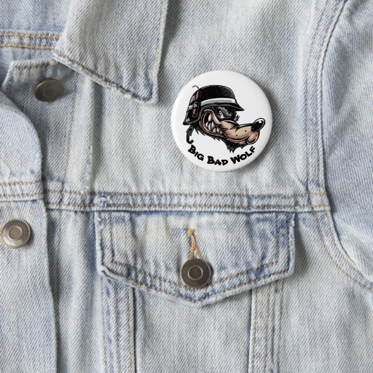 Big Bad Wolf Button (In situ)