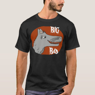 BIG BAD WOLF cartoon T-shirt