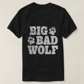 Big Bad Wolf Costume Funny Halloween Tee T-shirt