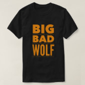 Big Bad Wolf Funny Halloween T-shirt (Design voorkant)