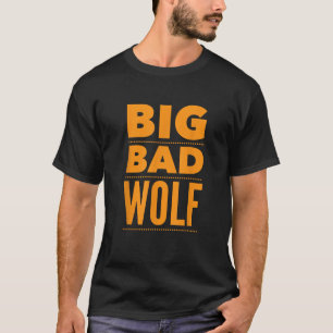 Big Bad Wolf Funny Halloween T Shirt Kostuum T-shi