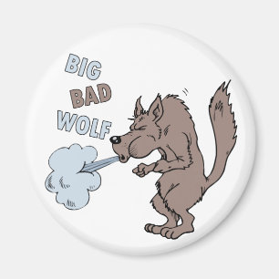 Big Bad Wolf Magneet