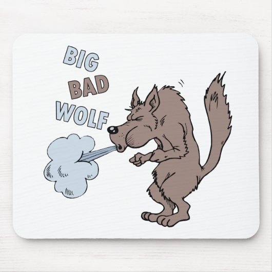 Big Bad Wolf Muismat (Voorkant)