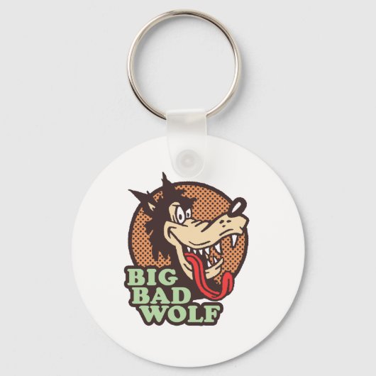 Big Bad Wolf Sleutelhanger (Voorkant)