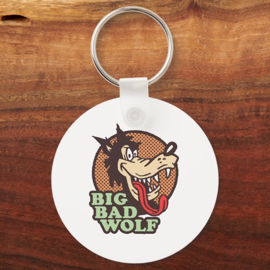 Big Bad Wolf Sleutelhanger (Voorkant)