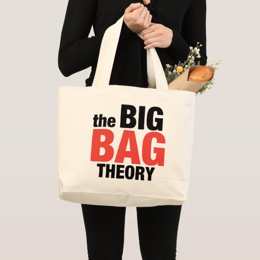 Big Bag Theory Grote Tote Bag (Voorkant (product))
