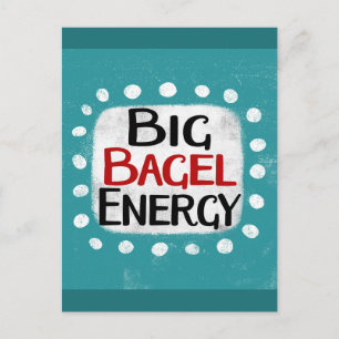 Big Bagel Energy Briefkaart