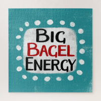 Big Bagel Energy Jigsaw Puzzel