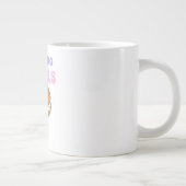 Big Bagels Funny Breakfast Shirt Grote Koffiekop (Rechts)