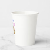 Big Bagels Funny Breakfast Shirt Papieren Bekers (Links)