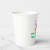 Big Bagels Funny Breakfast Shirt Papieren Bekers (Rechts)