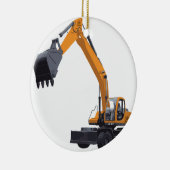 Big Bagger Excavator Keramisch Ornament (Rechts)