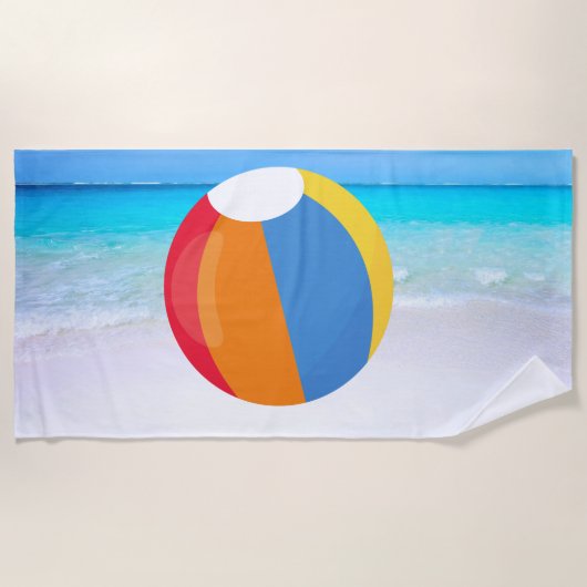 Big Ball Beach Towel Strandlaken (Voorkant)