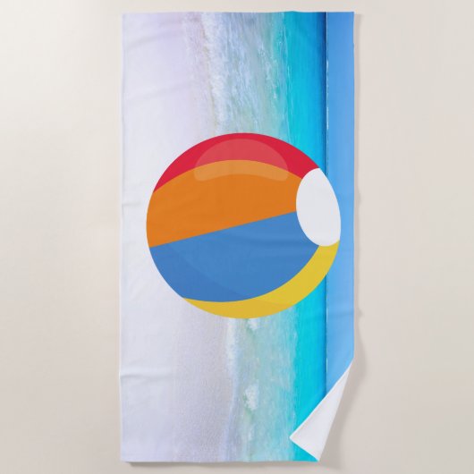 Big Ball Beach Towel Strandlaken (Voorkant)