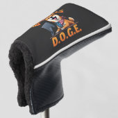 Big Balls Doge Department of Government Efficiency Golfheadcover (3/4 voorkant)