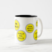 BIG BALLS Mok – Funny Inside Joke Gift (Voorkant rechts)