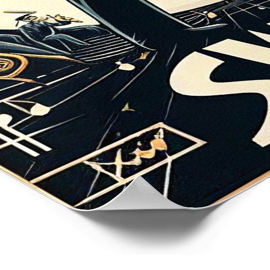  Big Band Swing Dance Poster (Hoek)