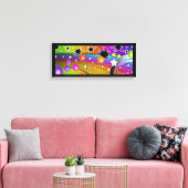 Big Bang Black Hole (Long) Wrapped Canvas Afdruk (Insitu (Woonkamer))