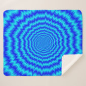 Big Bang Blues Sherpa Deken (Voorkant (horizontaal))