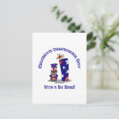 Big Bang Briefkaart (Staand voorkant)