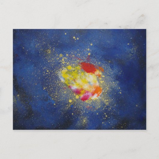 Big Bang Briefkaart (Voorkant)