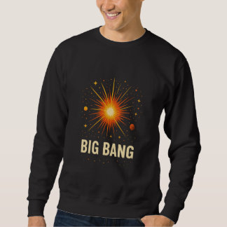 Big Bang Cosmic Explosion Vintage Art  Trui