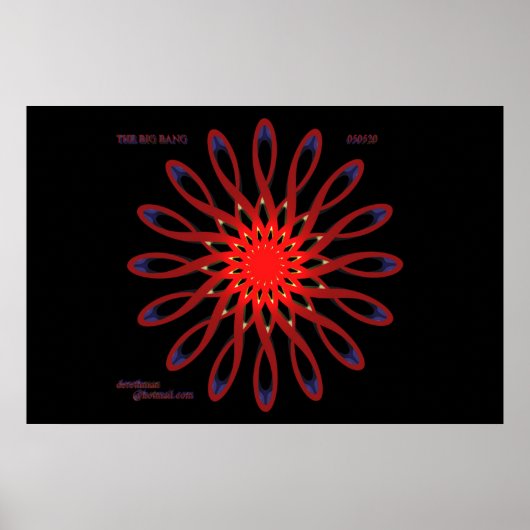 Big Bang (druk) Poster (Voorkant)