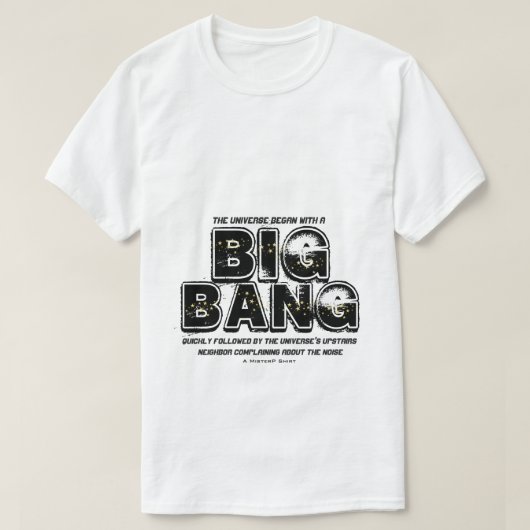 BIG BANG - Een MisterP-Shirt T-shirt (Design voorkant)
