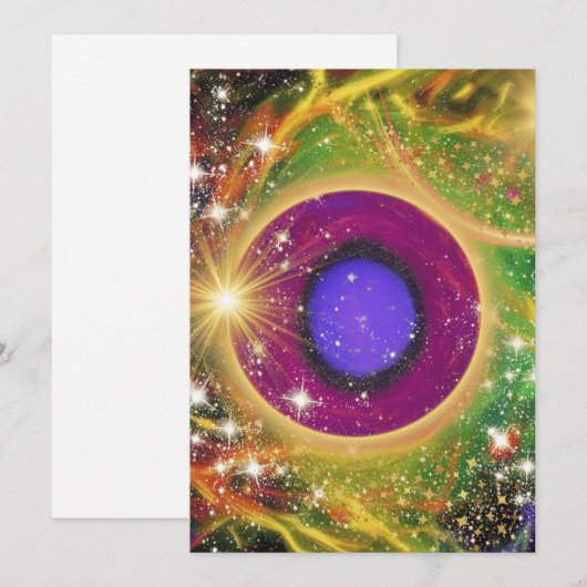 Big Bang Feestdagenkaart (Voorkant / Achterkant)