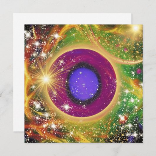 Big Bang Feestdagenkaart (Voorkant / Achterkant)