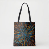 Big Bang Kleurstructuur Sparkling Canvas tas (Voorkant)