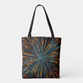 Big Bang Kleurstructuur Sparkling Canvas tas (Achterkant)