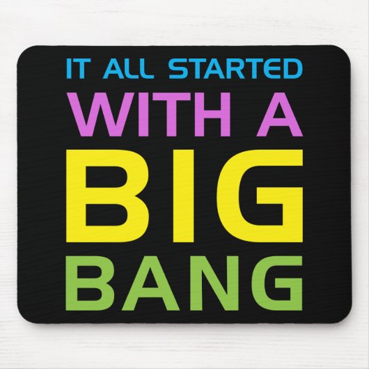 Big Bang Muismat (Voorkant)