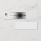 Big Bang-profielkaart van chic geek Mini Visitekaartje (Voorkant / Achterkant)