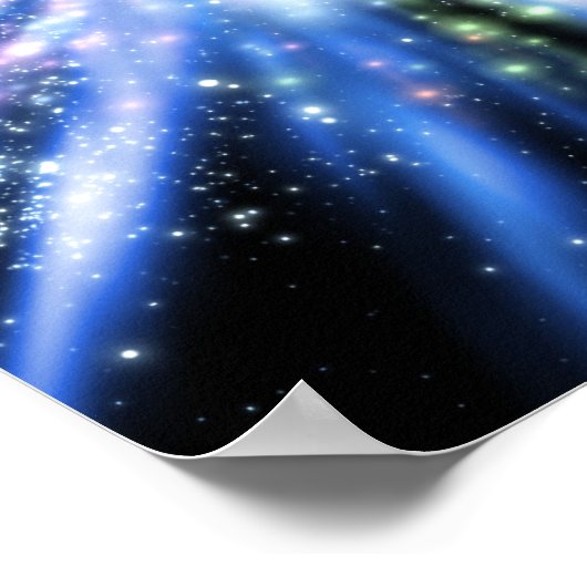 Big Bang uit de buitenruimte Poster (Hoek)