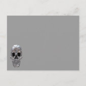 Big Bash Skull Halloween Uitnodigen Uitnodiging Briefkaart (Achterkant)
