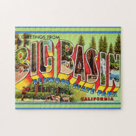 Big Basin Redwood Park 11x14 Legpuzzel