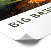 Big Basin Redwoods California Reisprint Poster (Hoek)