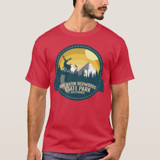 Big Basin Redwoods State Park California Camping b T-shirt