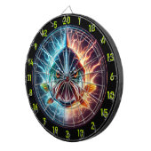 Big Bass Dart Board Adventure Design Dartbord (Voorkant Rechts)