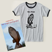 Big Bass Fish Primitieve Kunst Trui