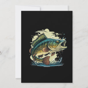 big-bass-fish-vector-cartoon-tshirt-big-bass-fish- save the date