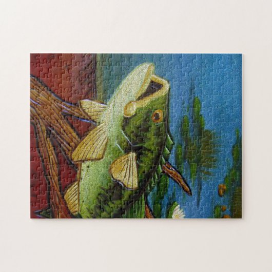 Big Bass Legpuzzel (Horizontaal)