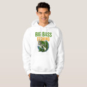 Big Bass Vist het beste Hoodie (Voorkant volledig)