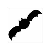 Big bat silhouette rubberstempel (Afrduk)