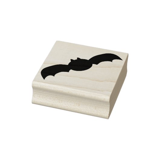 Big bat silhouette rubberstempel (Stempel)