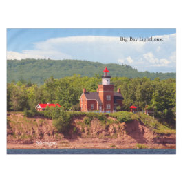 Big Bay Bay Lighthouder van watertafel Tafelkleed