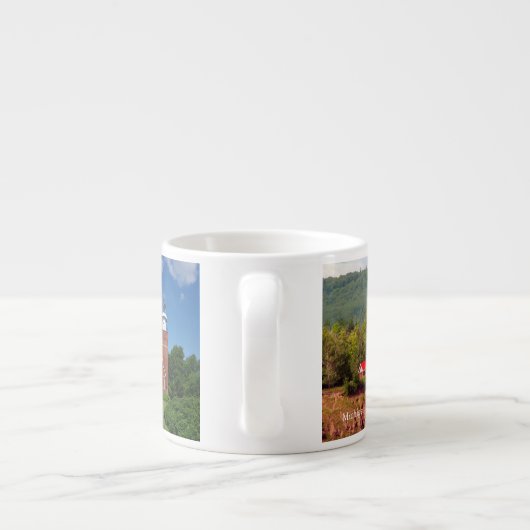 Big Bay Lighthouder van de mok van espresso (Achterkant)