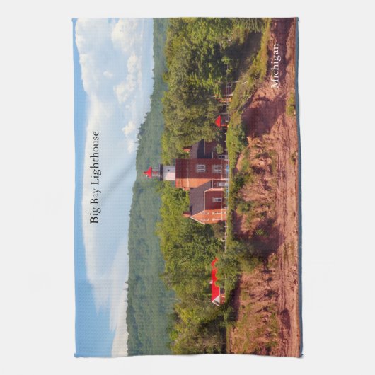 Big Bay Lighthouder van keukenhanddoek (Verticaal)