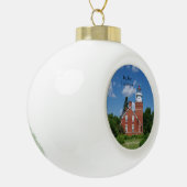 Big Bay Lighthouse ball of snowflake ornament (Links)